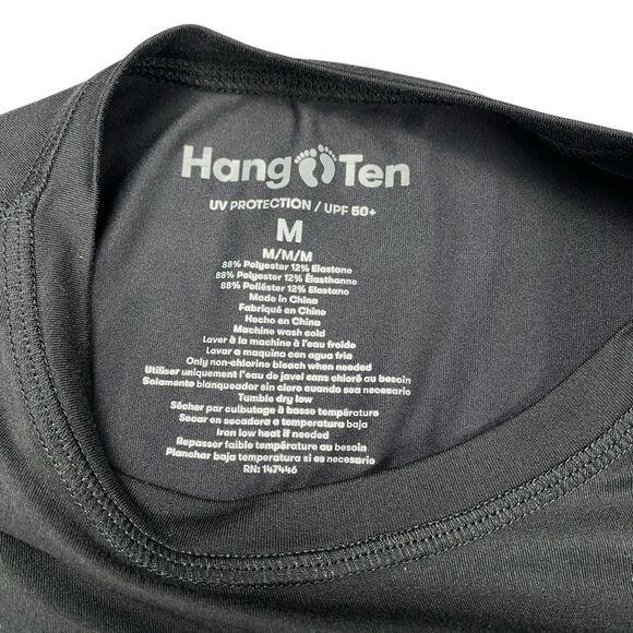 Hang Ten Men’s Long Sleeve Sun Tee, UPF 50+ Protection, Quick-Dry Gray  M - Picture 7 of 14
